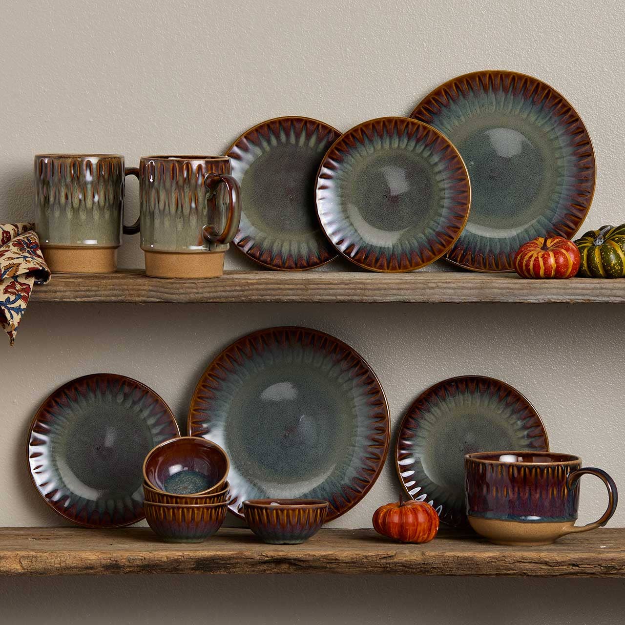Riverbank Appetizer Plates - Set of 4