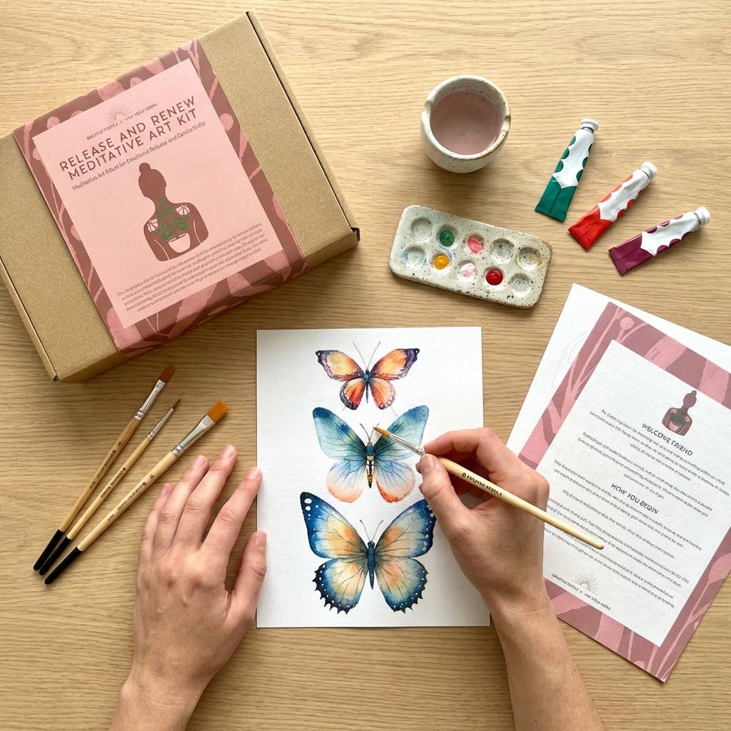Release + Renew Meditative Art Kit