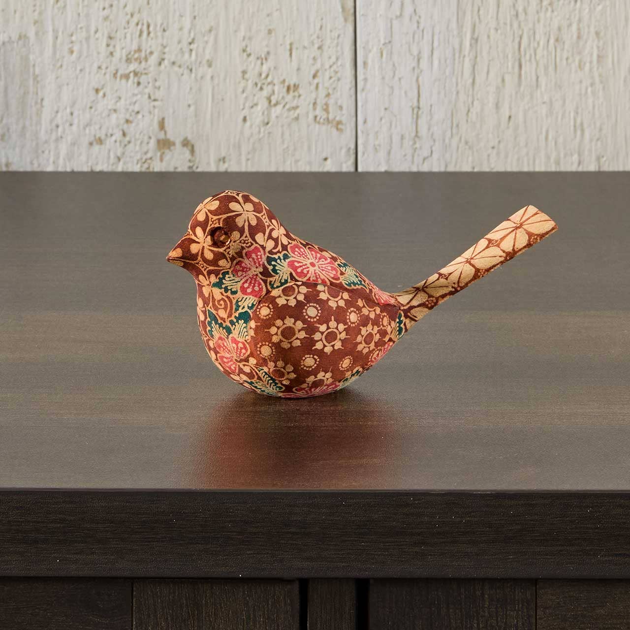 Batik Blossoms Bird