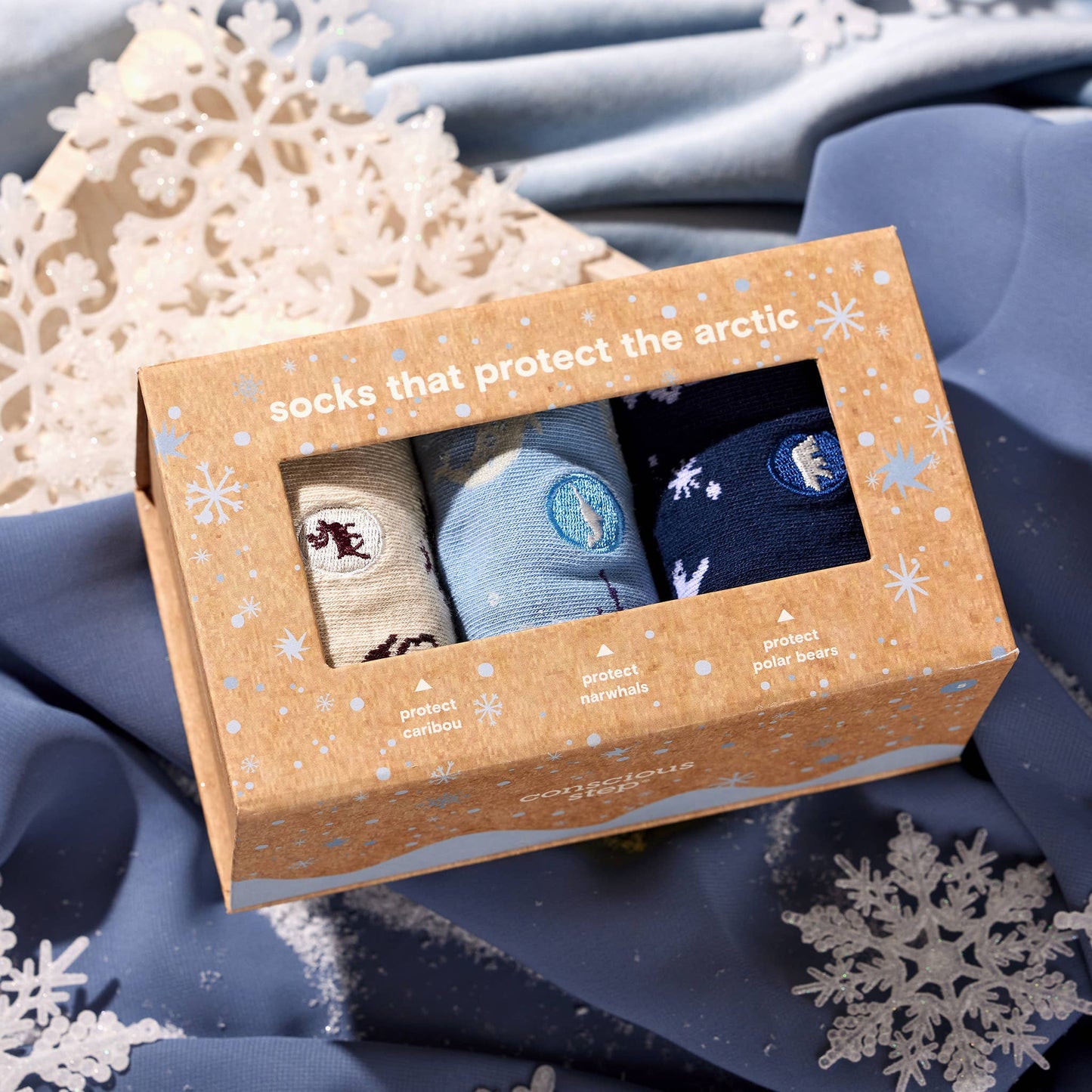 Boxed Set Socks that Protect the Arctic