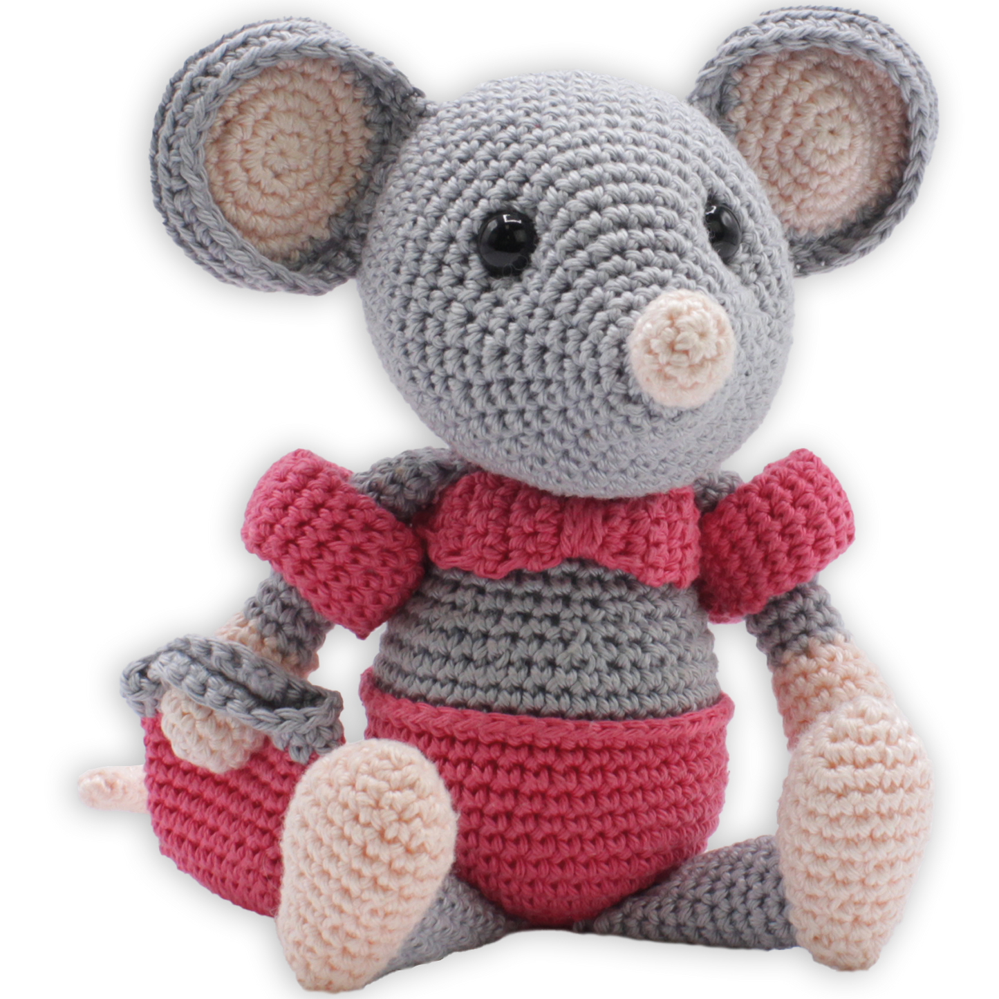 DIY Crochet Kit - Daisy Mouse