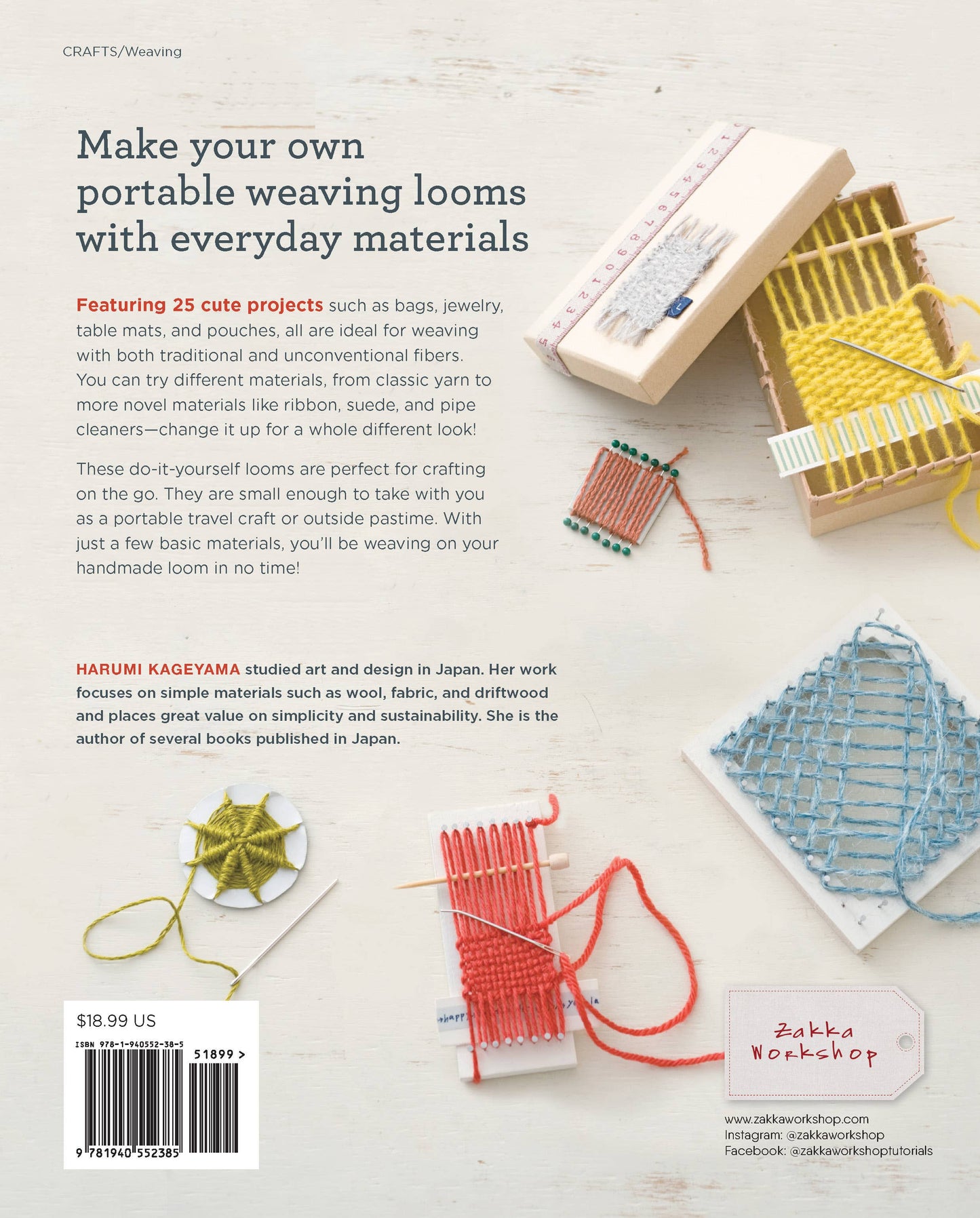 Weaving with Little Handmade Looms
