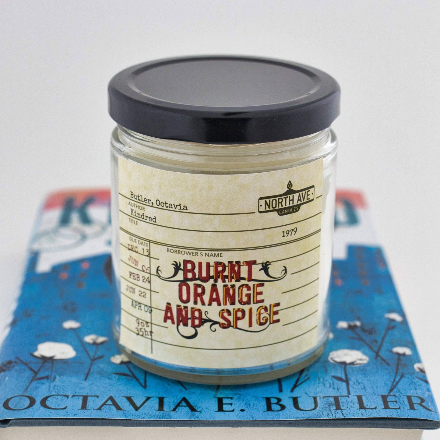 Book Candle / Kindred / bookshop gift / Octavia Butler