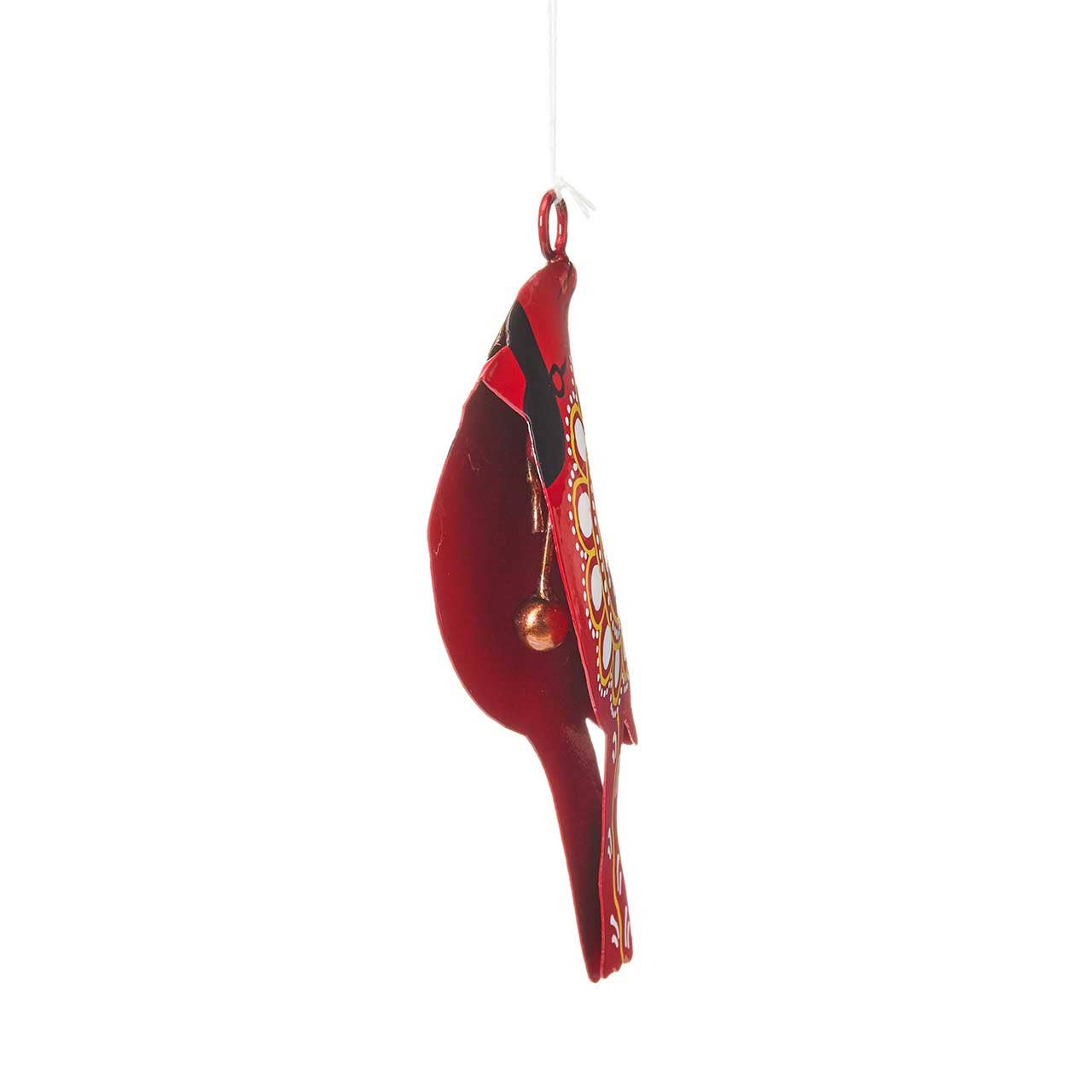 Hand-Painted Cardinal Christmas Ornament