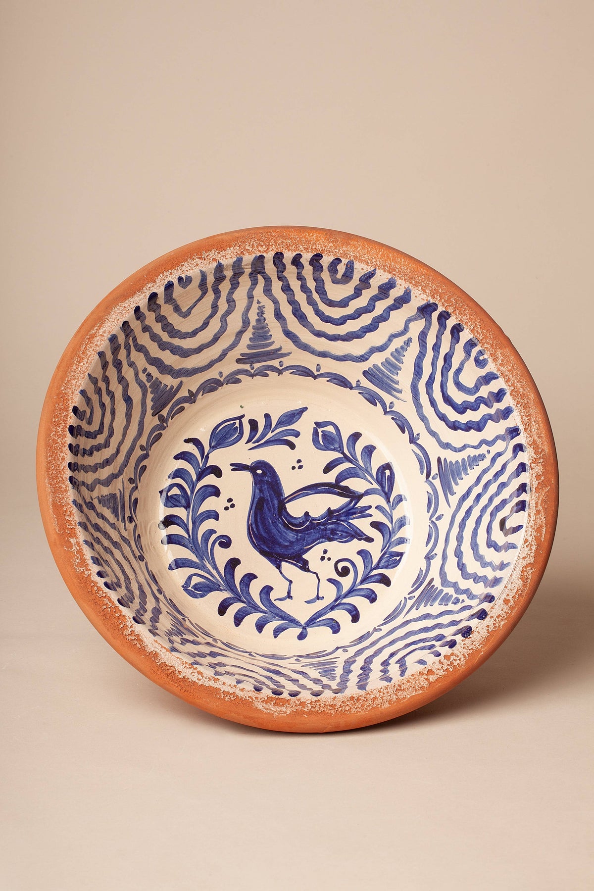 Blue lebrillos granaínos