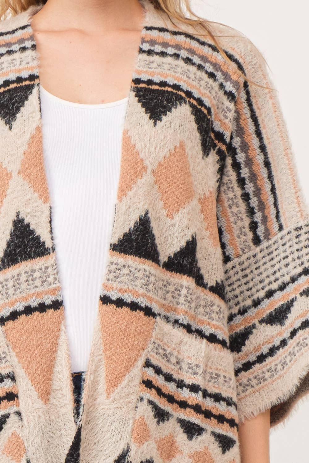 Fuzzy Cardigan