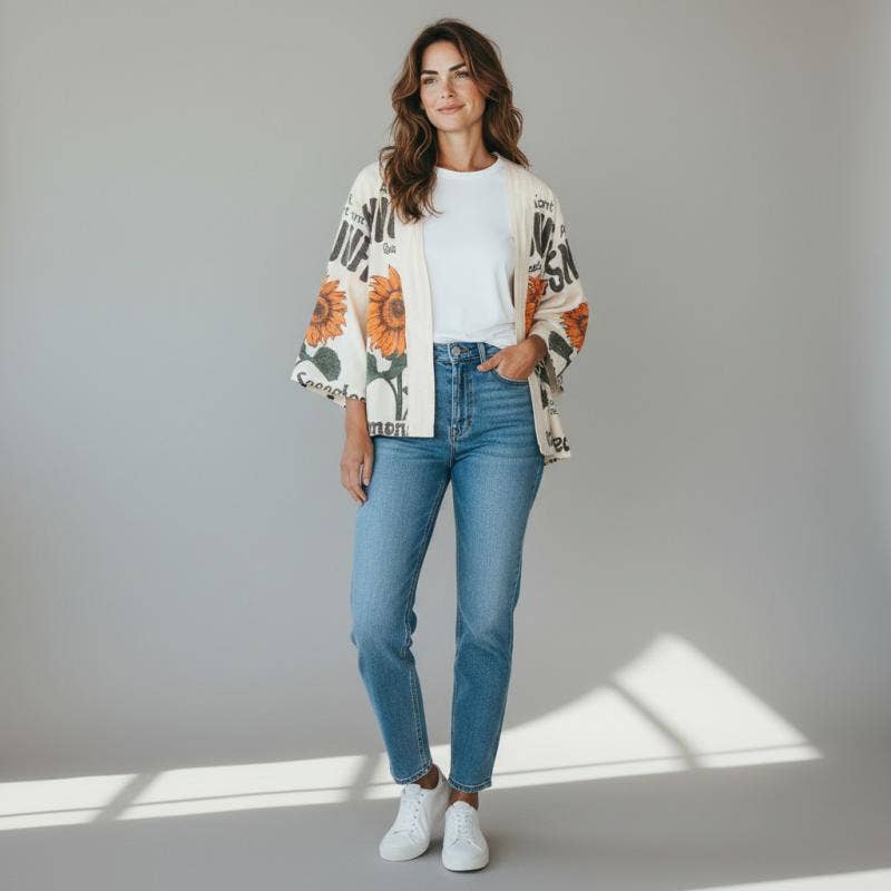 SUNFLOWER SHORT JACKET