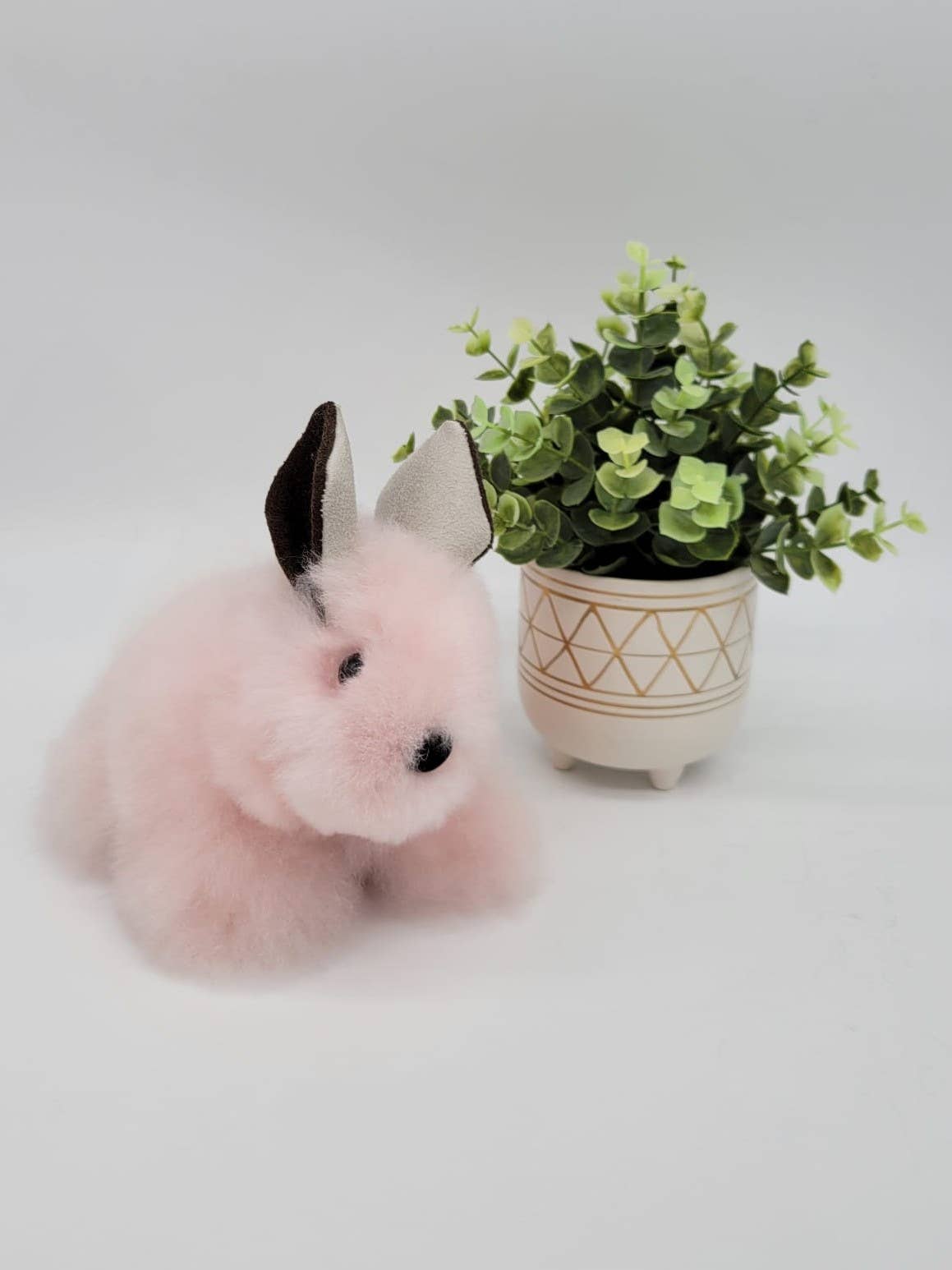 Bunny 6" | Alpaca Stuffed Animal | Handmade