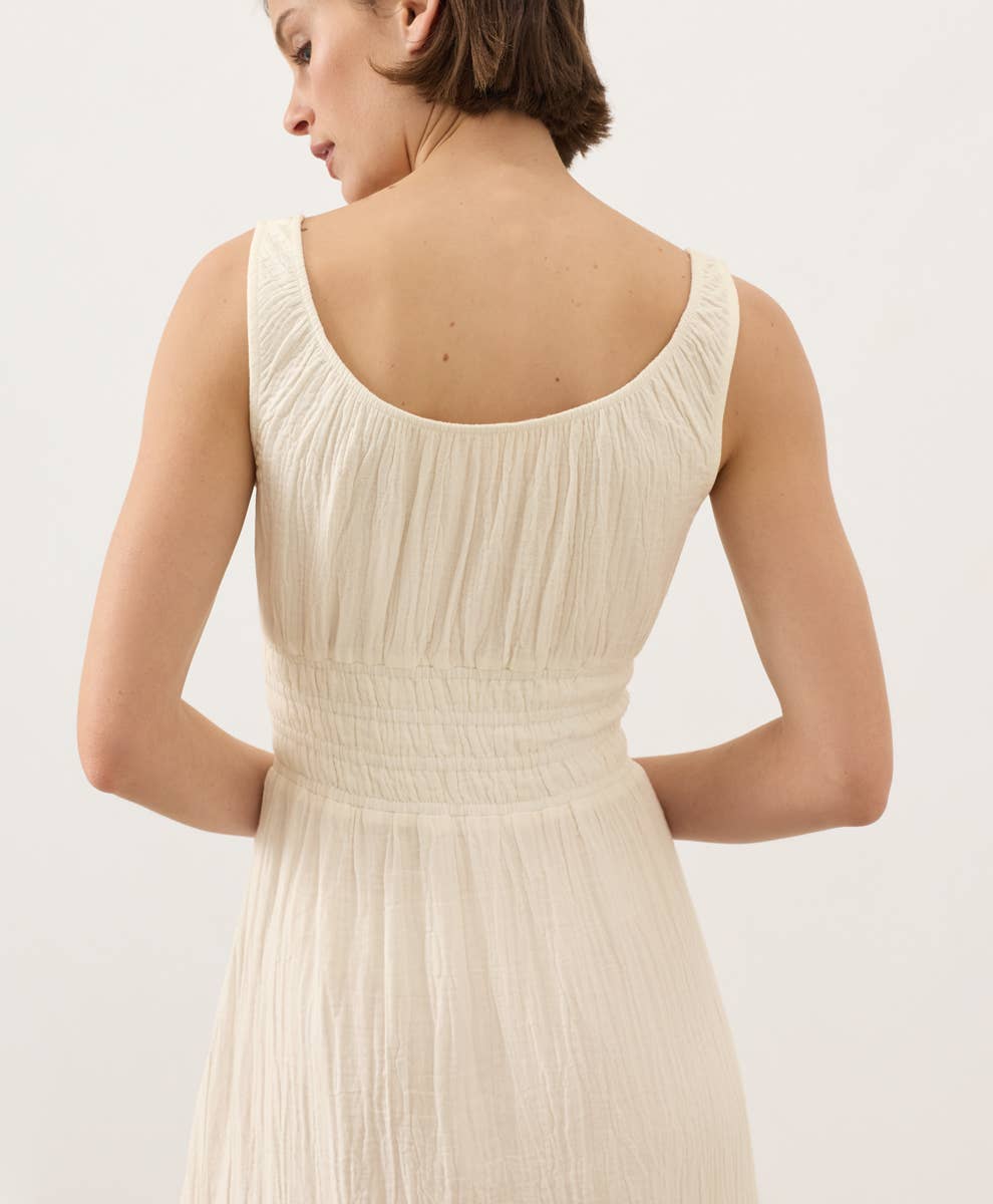 Women's Coastal Double Gauze Cami Dress
