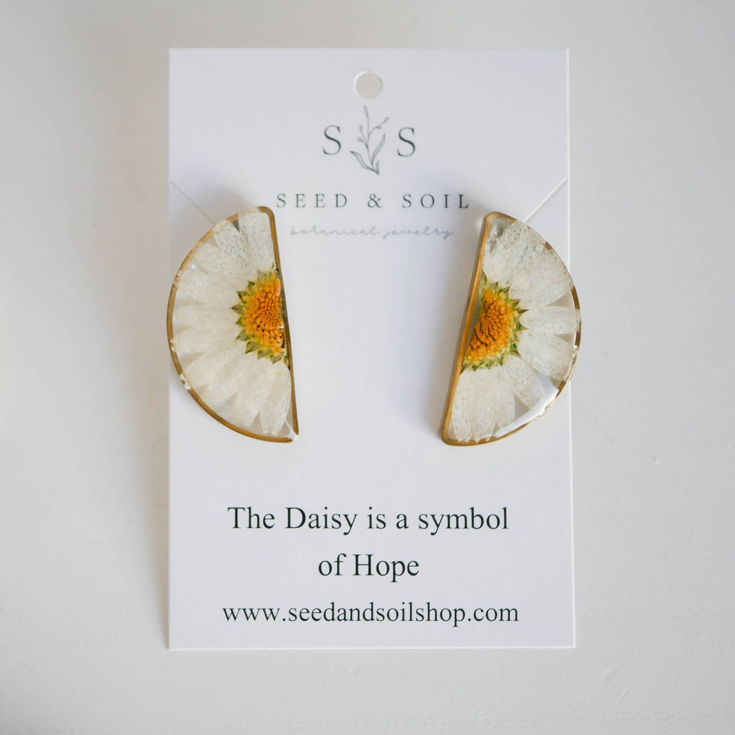 Tiny Forgetmenot Teardrop Studs