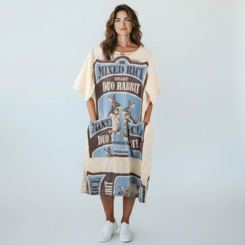 RABBIT SHORT DRESS
