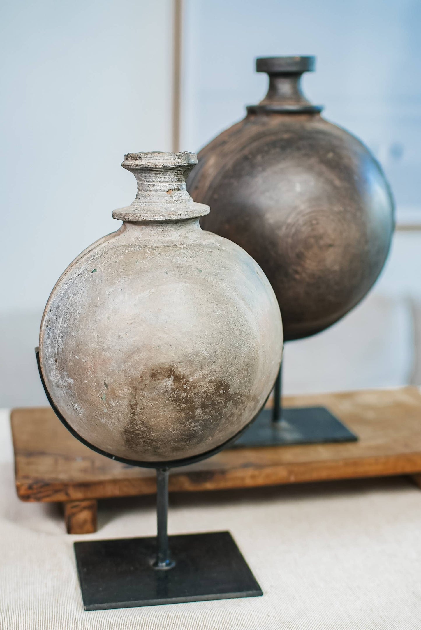 Vintage Pot on Stand