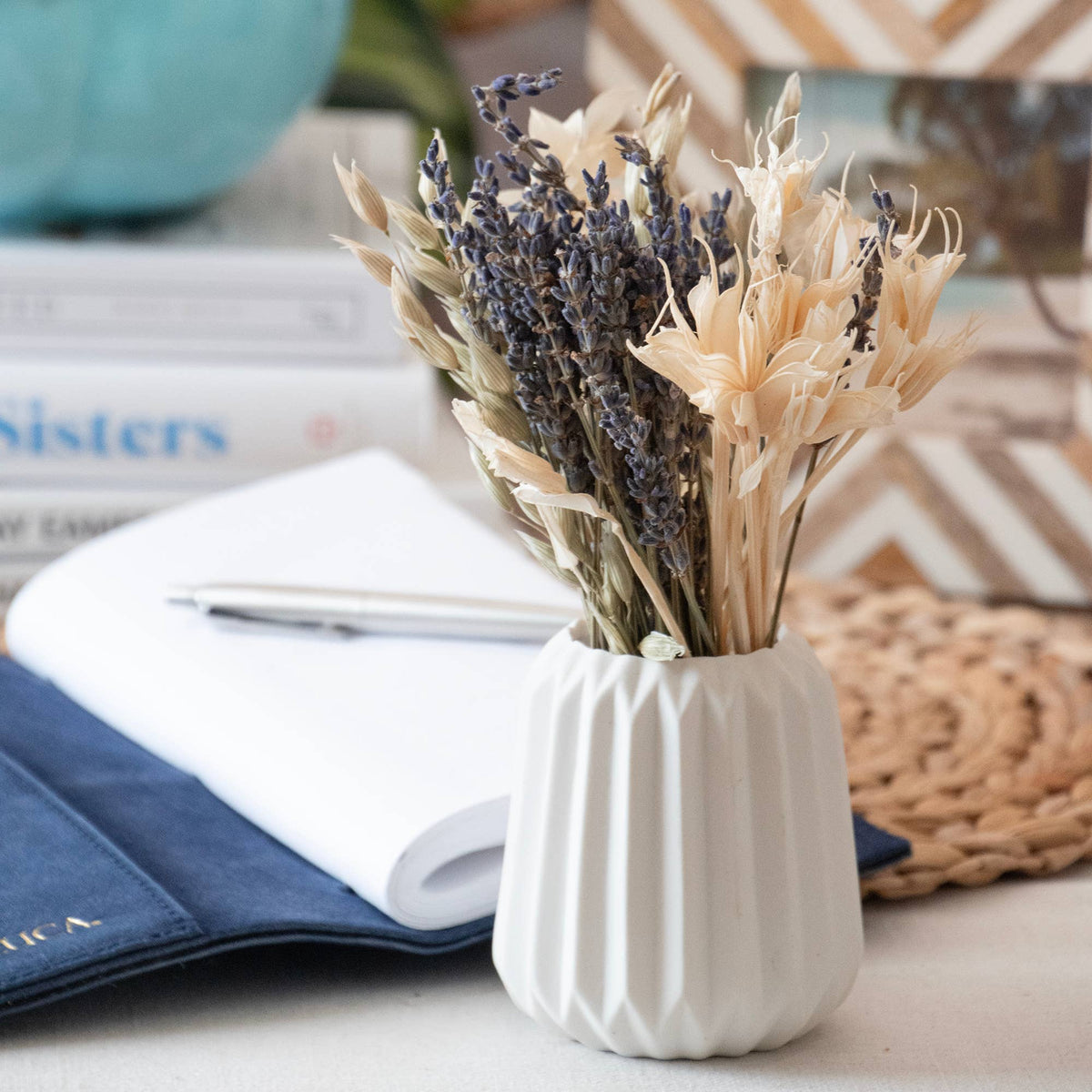 MINI Lavender & Ivory Floral Bouquet Bundle #220