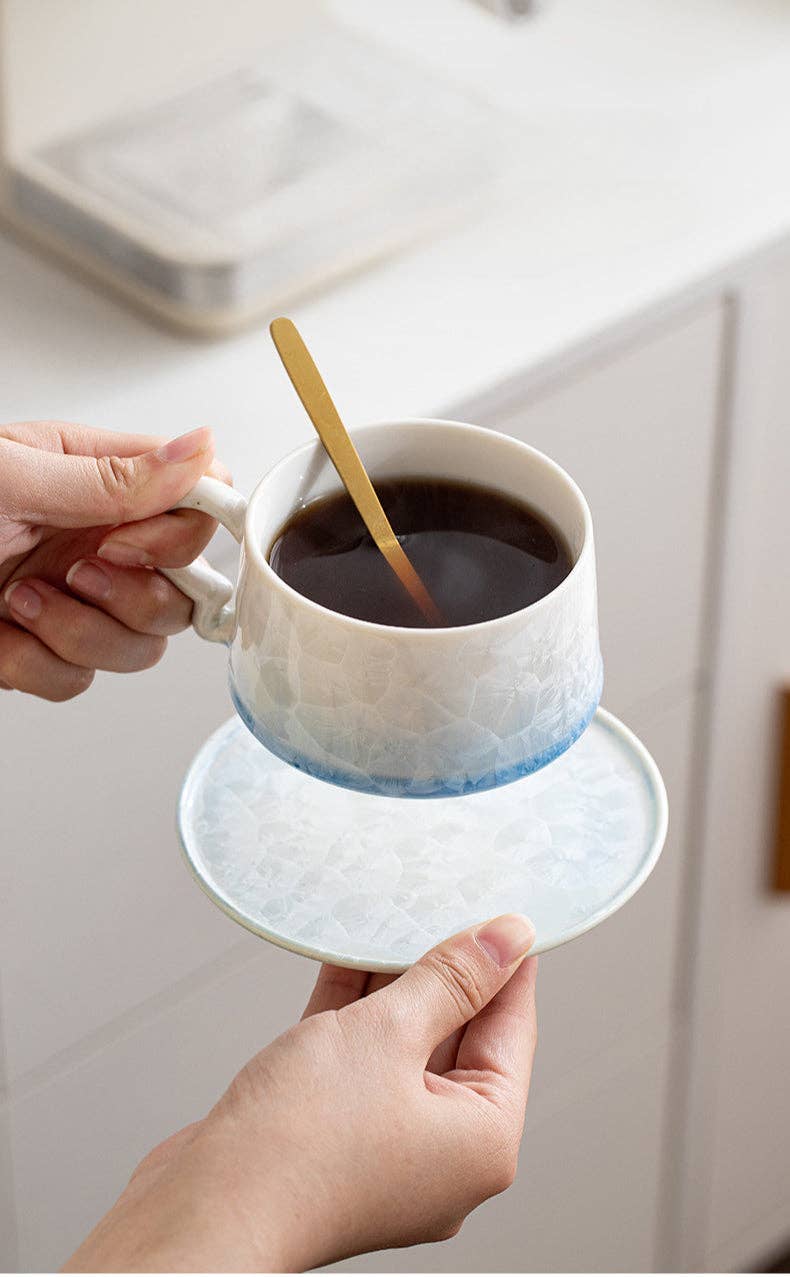 Gohobi Crystal Glazed Coffee Cup Mug