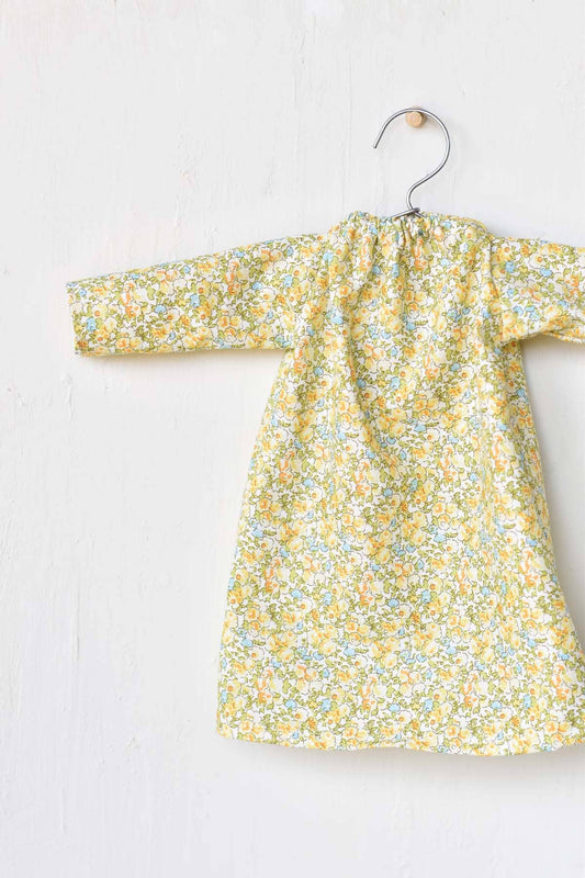 Seaside Floral Cottage Day Dress  - Made in Maine  