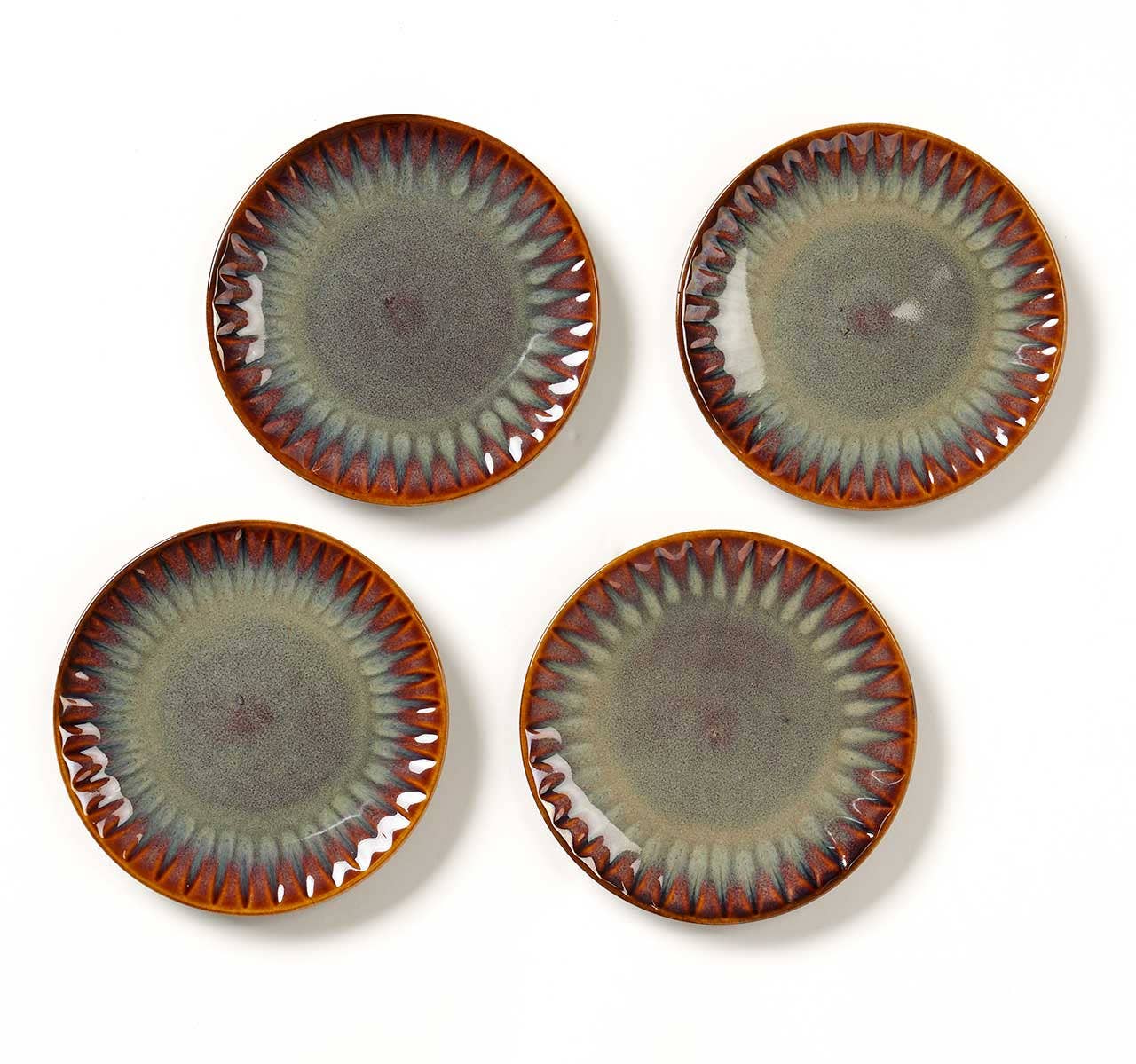 Riverbank Appetizer Plates - Set of 4