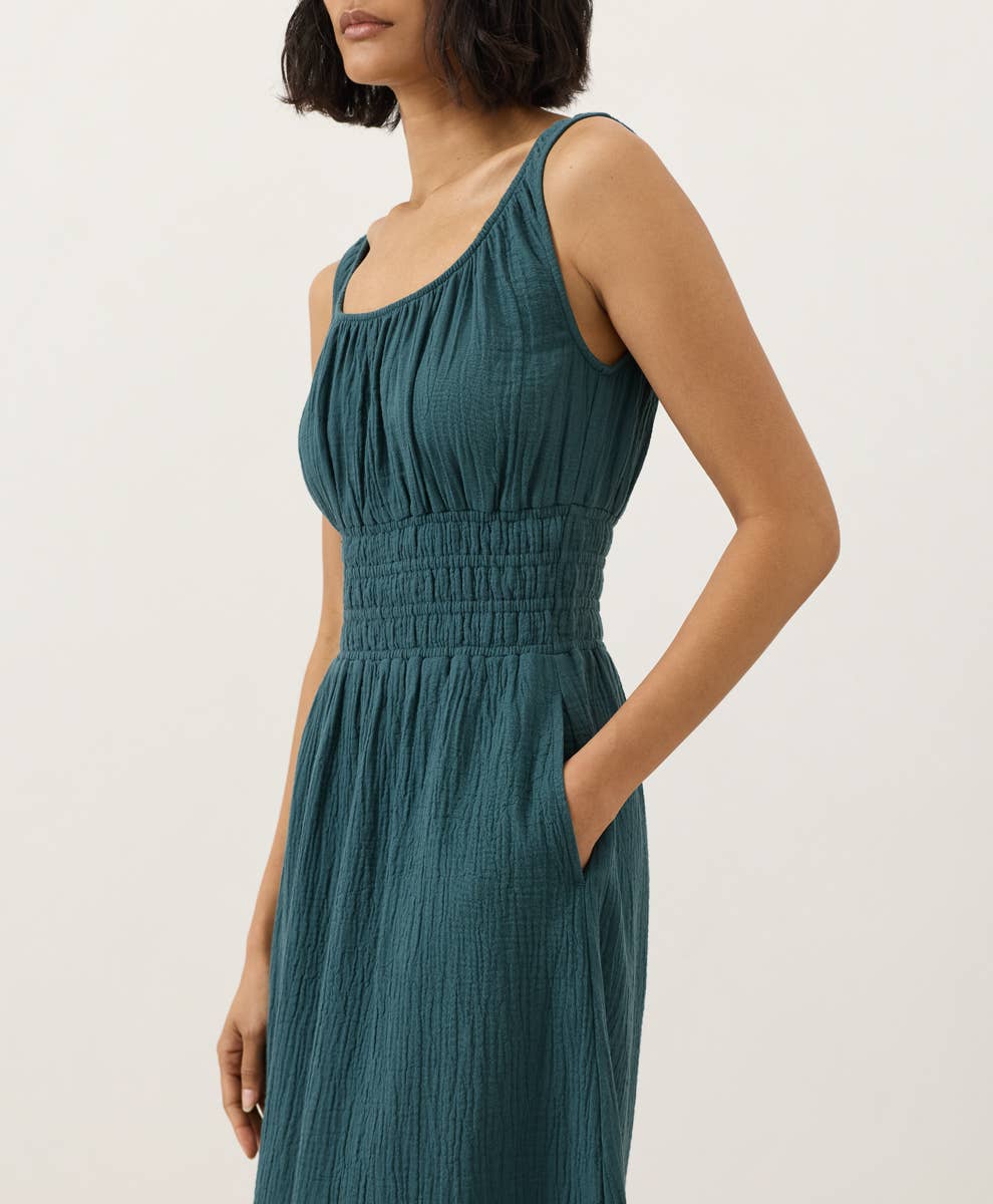 Women's Coastal Double Gauze Cami Dress