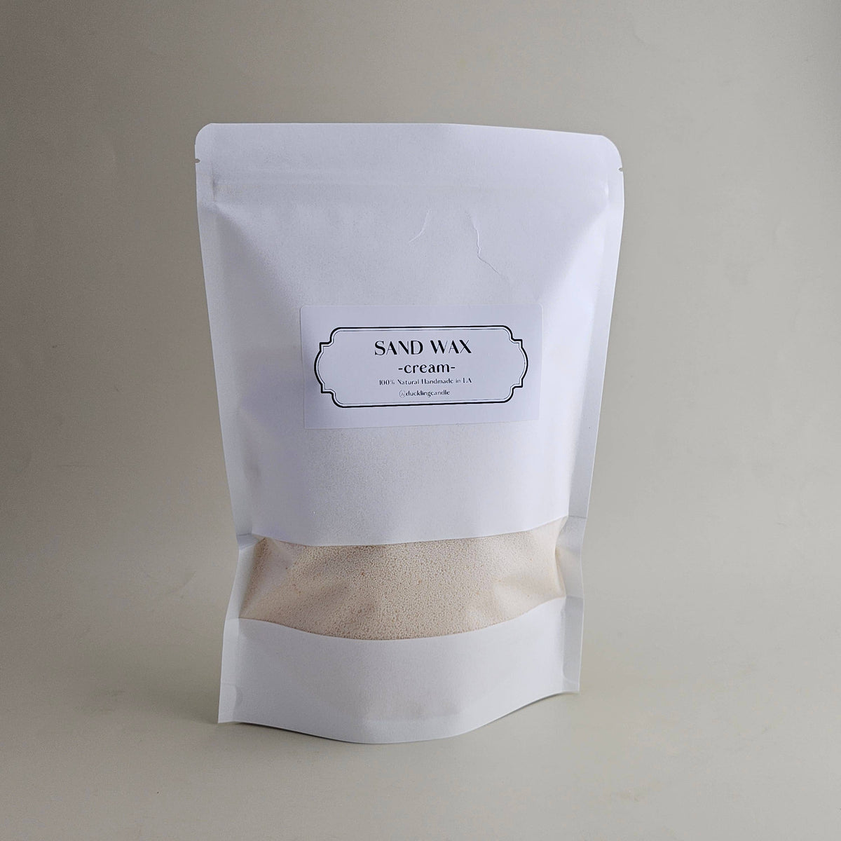 Sand Wax White bag