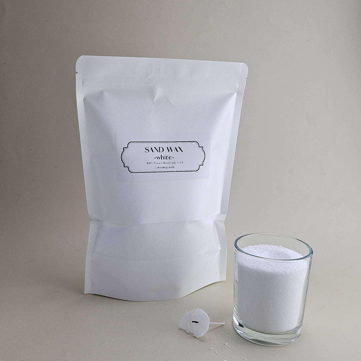 Sand Wax White bag