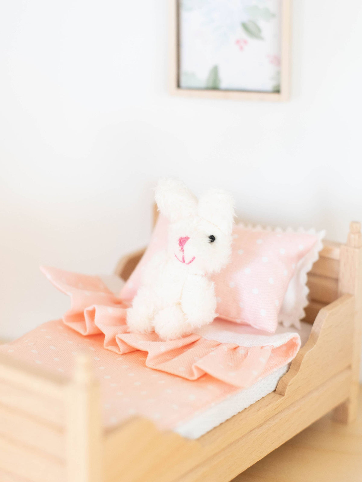 Dollhouse Plush Bunny Stuffed Animal | Multiple Colors