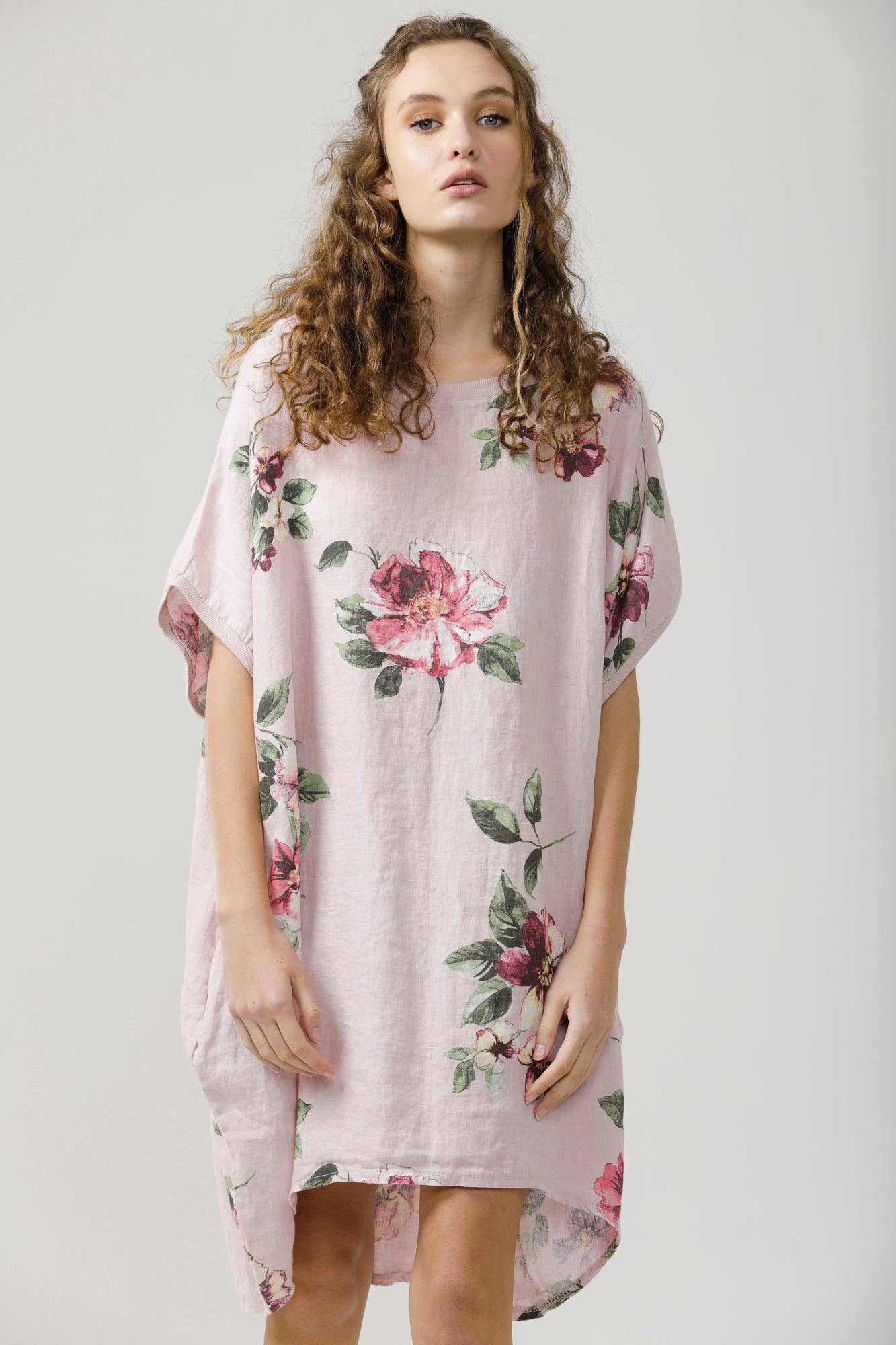 Rosabella Floral linen dress.