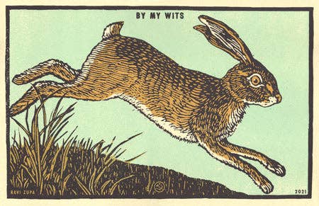 By My Wits Print