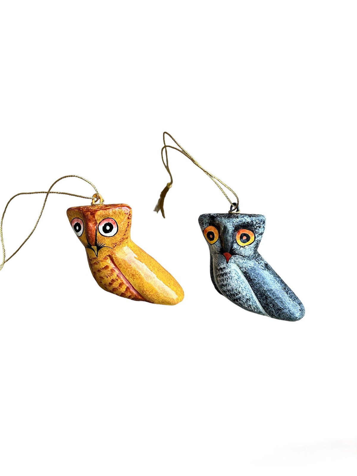 Owl Ornament Paper Mache