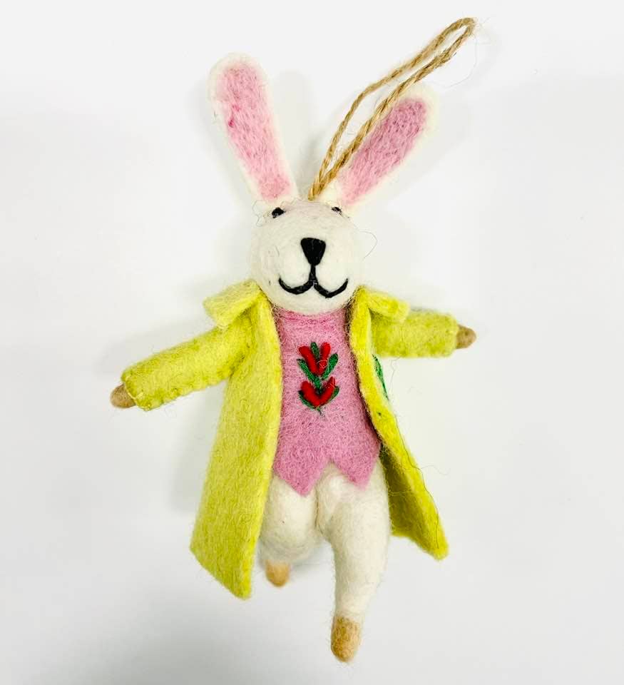 Ornament - Easter Decor - Pastel Bunny