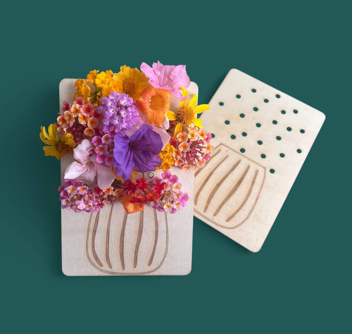 Nature Walk Bouquet- Flower Collecting Gift + Activity Board