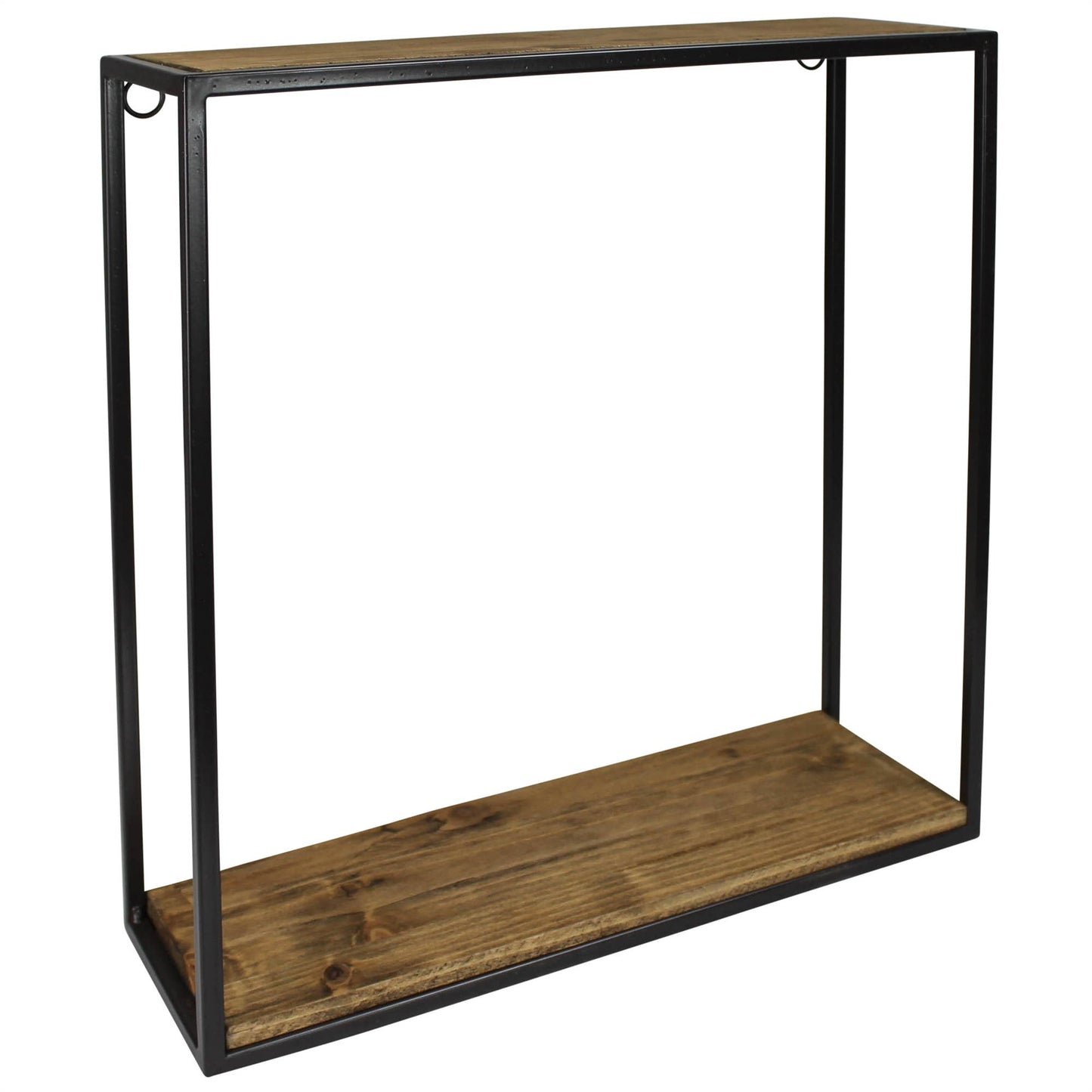 Milo Shelf, Wood & Metal - Sq, Lrg