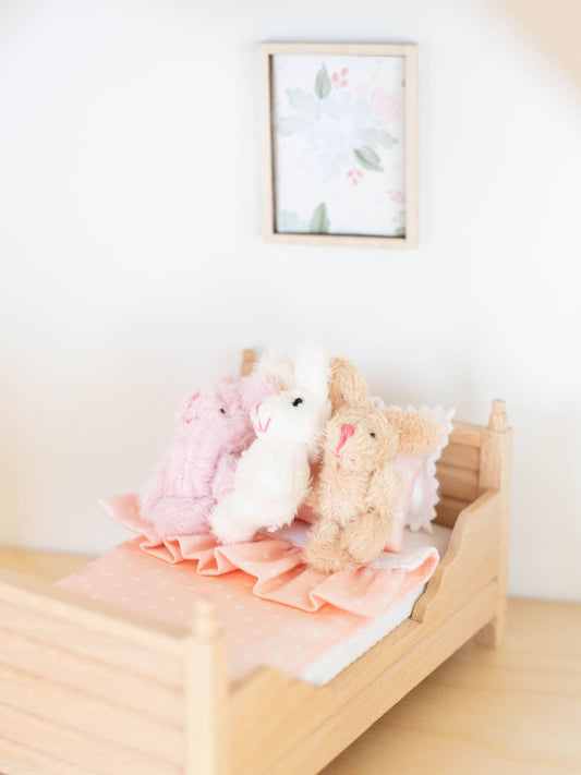 Dollhouse Plush Bunny Stuffed Animal | Multiple Colors