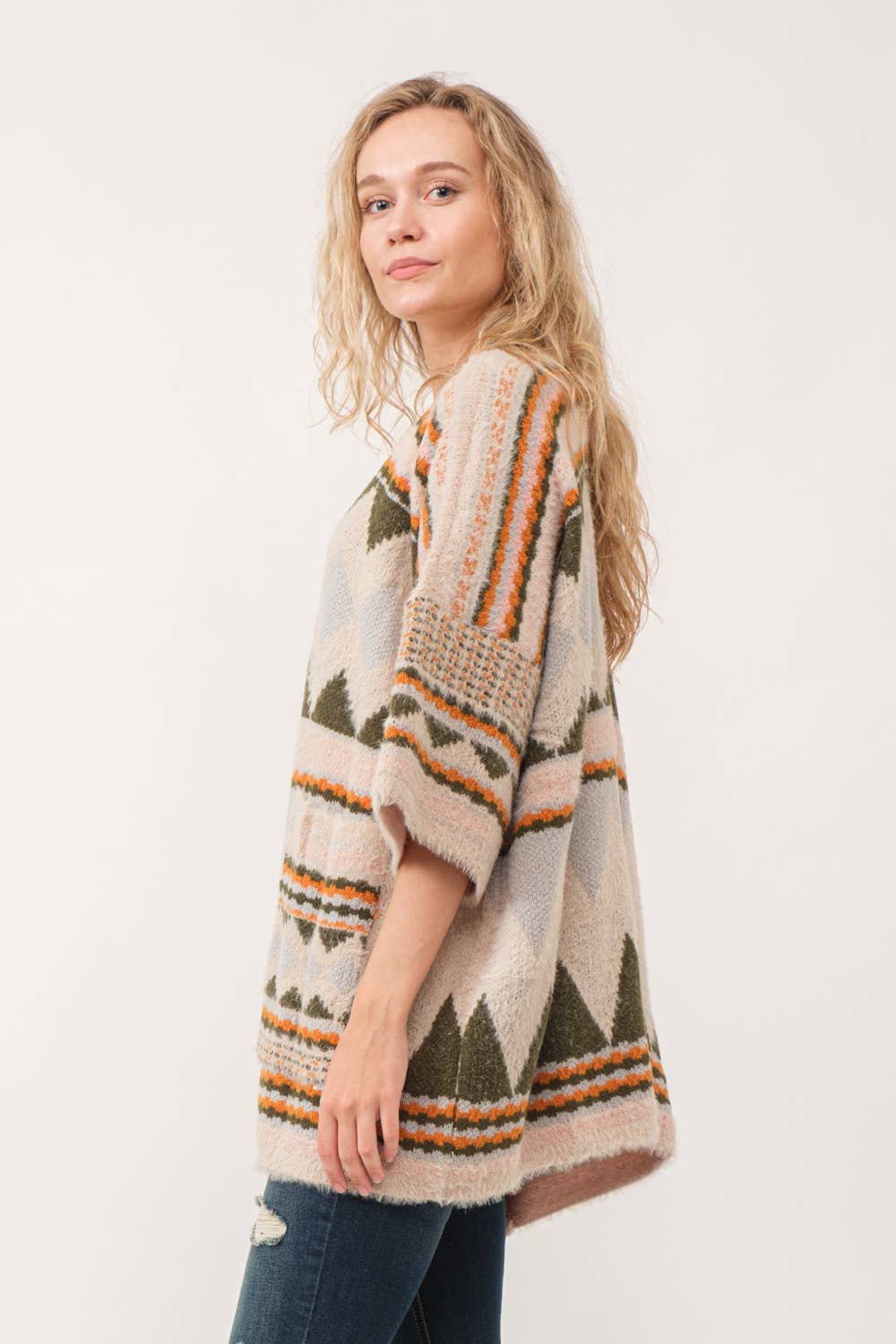 Fuzzy Cardigan