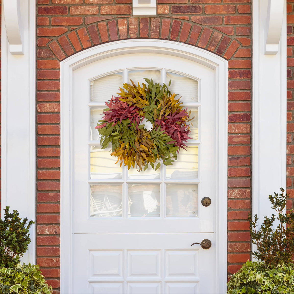 Harvest Farmhouse Willow Wreath