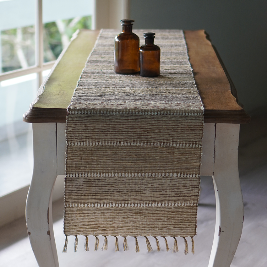Vetiver Runner | Beige Stripes