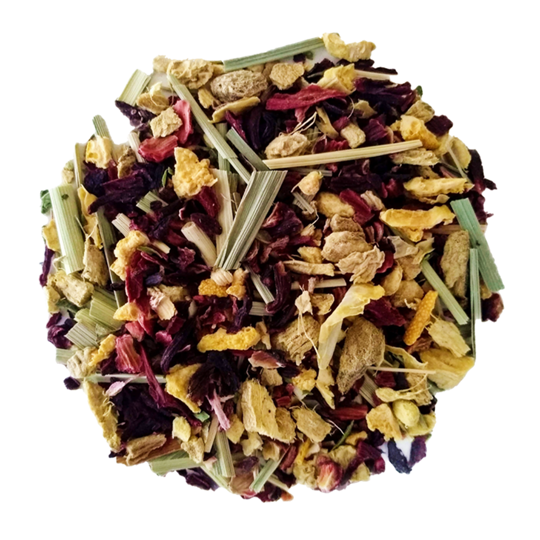 Rad as Fuck: refreshing herbal loose leaf tea blend