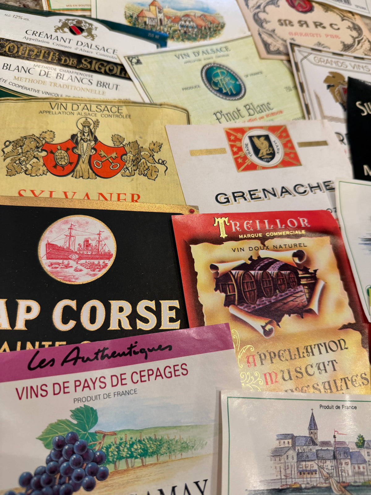 Antique and Vintage Labels in bundles of 10