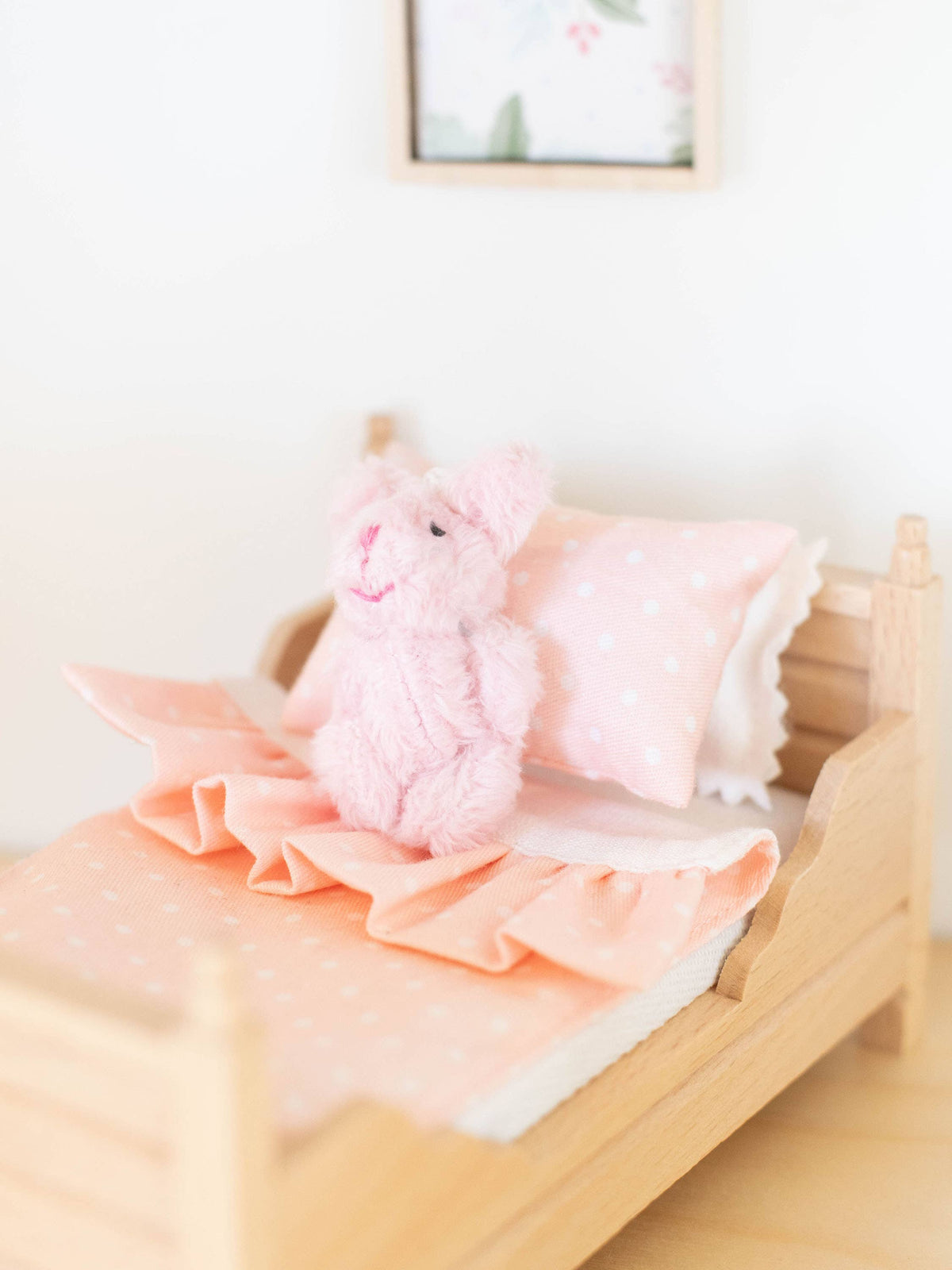 Dollhouse Plush Bunny Stuffed Animal | Multiple Colors