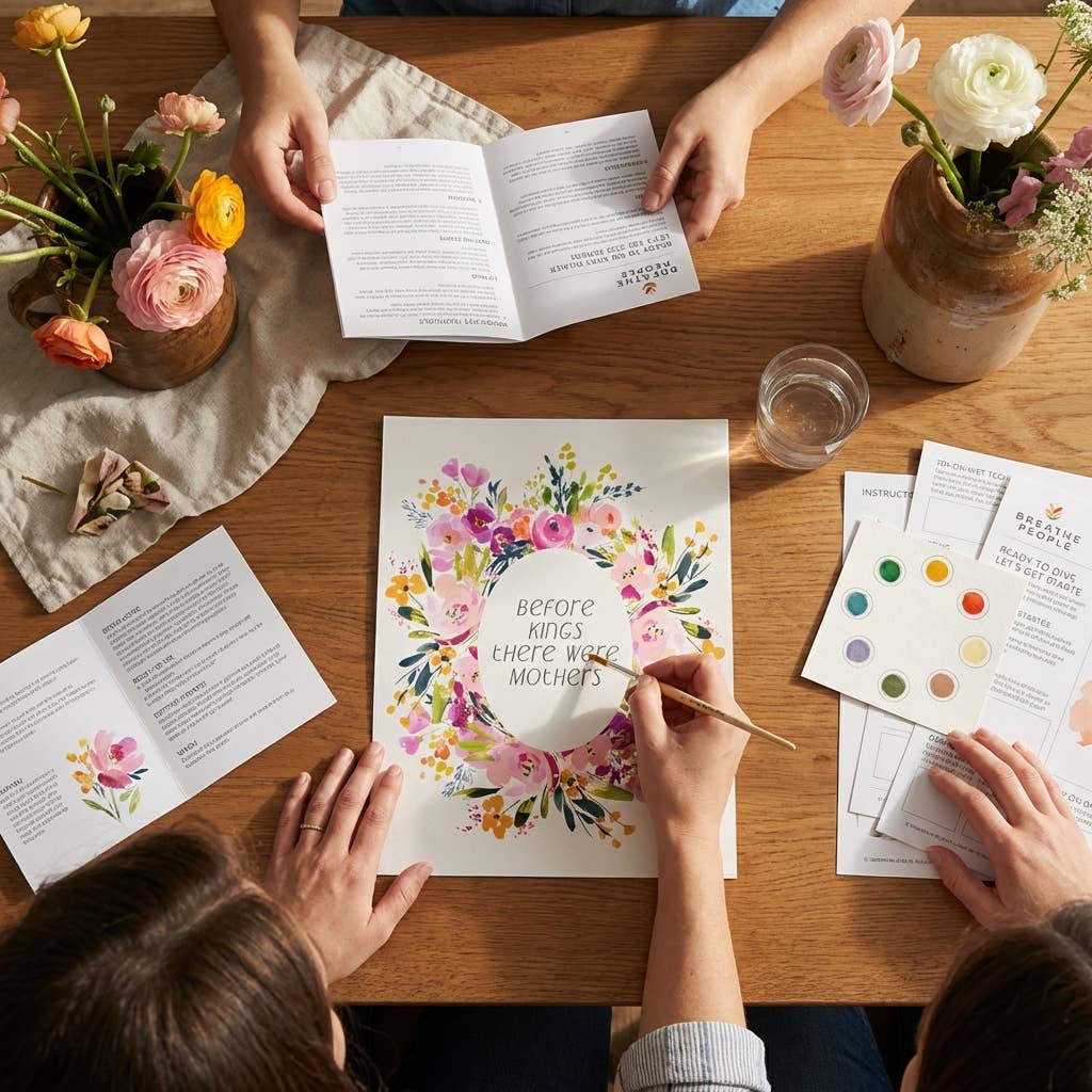 Mothers Day All-in-One Watercolor Kit- Honoring Mothers