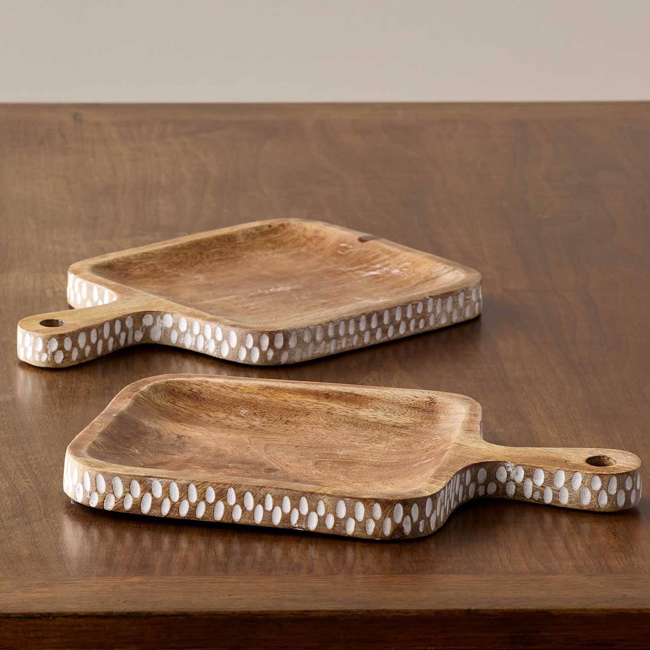 Mango Wood Mini Serving Tray