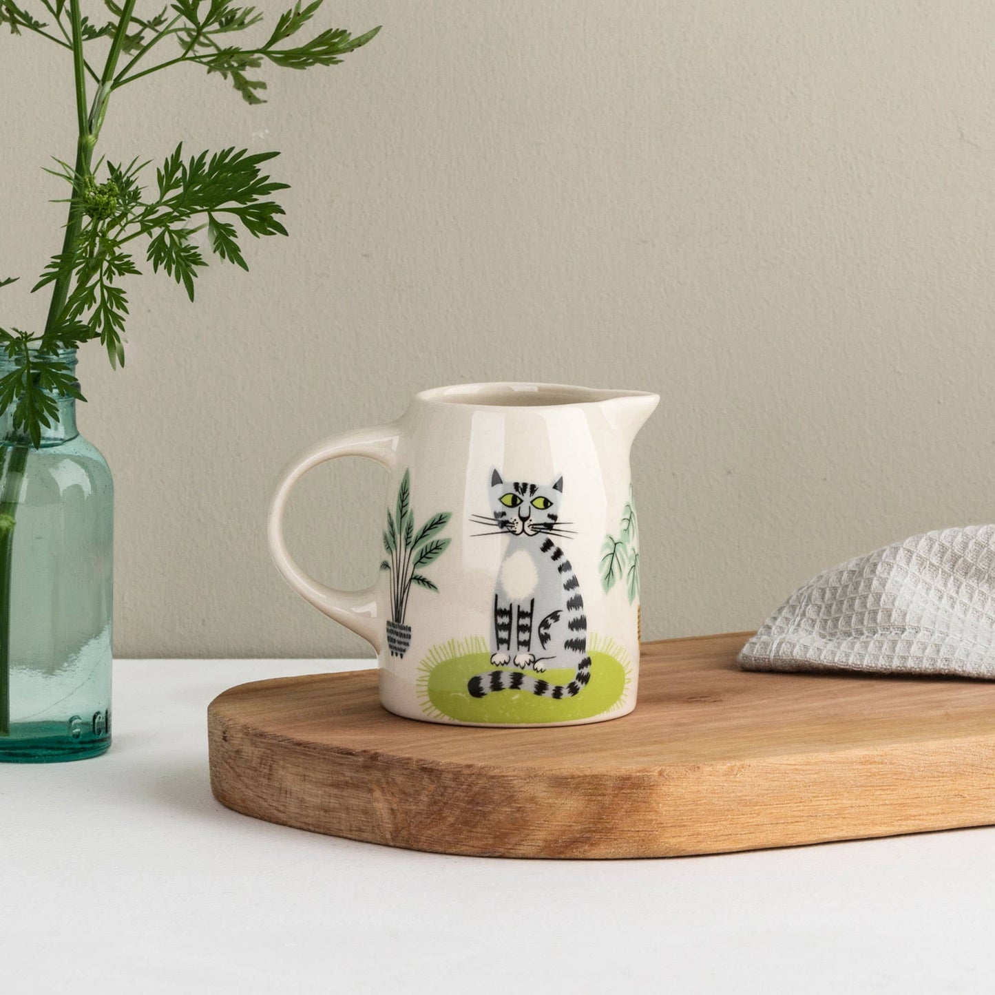 Handmade Ceramic Cat Small Jug