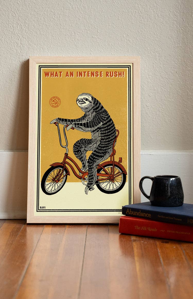 Intense Rush Print