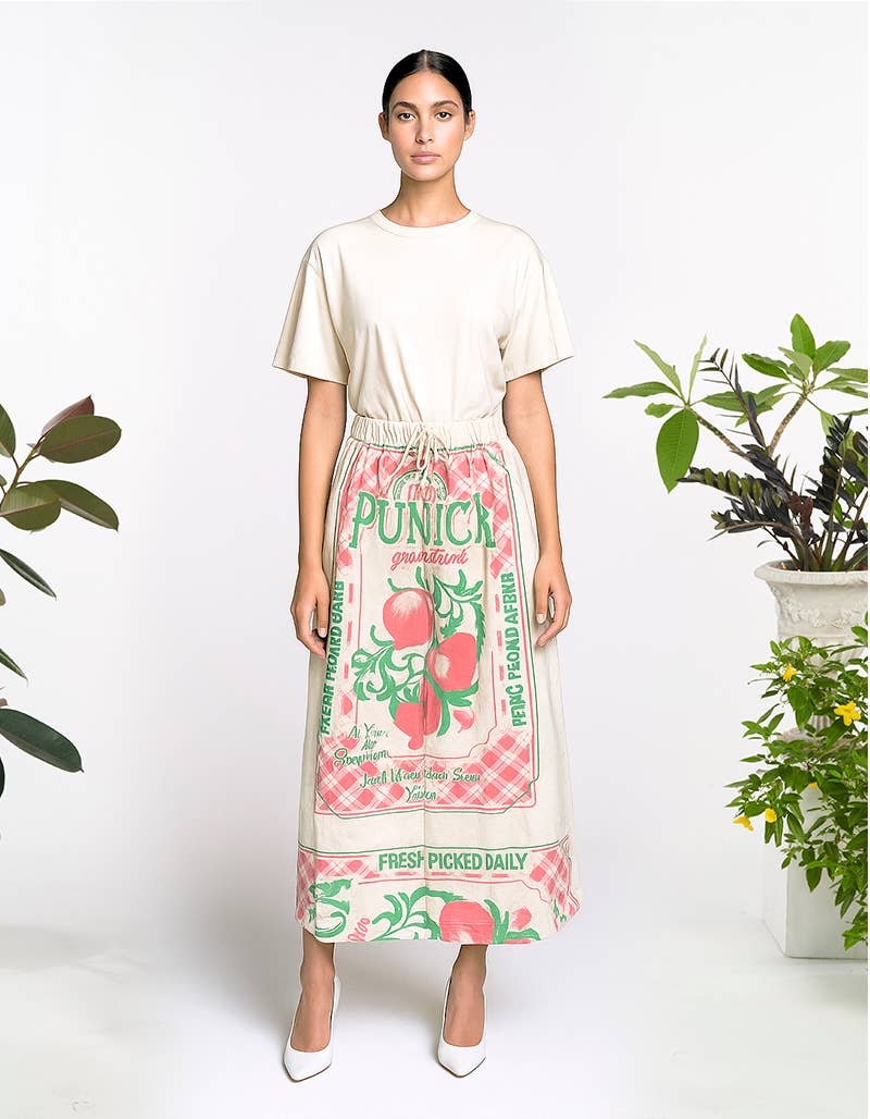 WOMENS CLOTHING-COTTON SKIRTS (TH-2014)