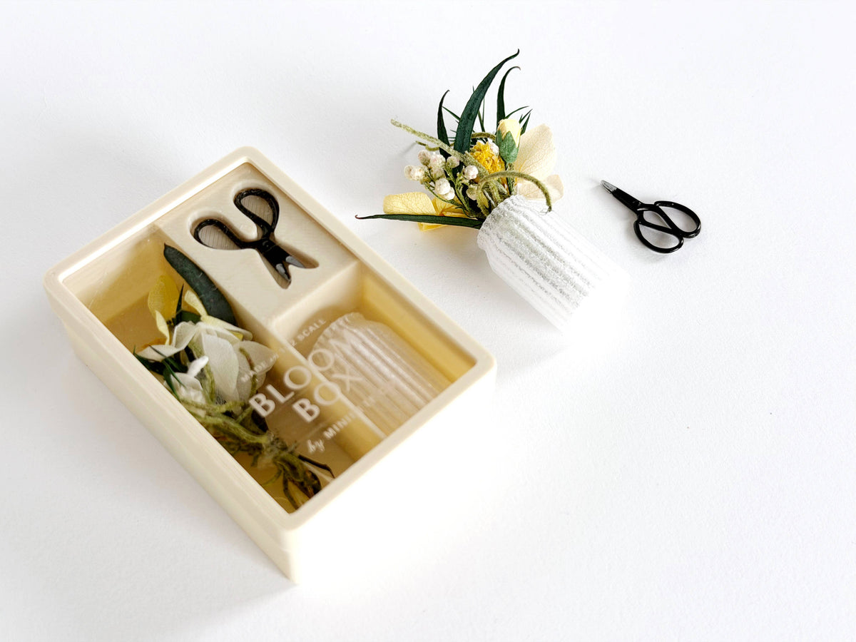 Bloom Box – Spring Yellow Floral Miniature Gift Box