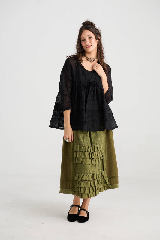 WOMEN'S - Fable Skirt in Moss Green