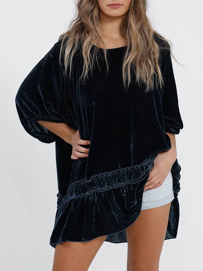 WOMEN'S - Violette Luxury Velvet Top
