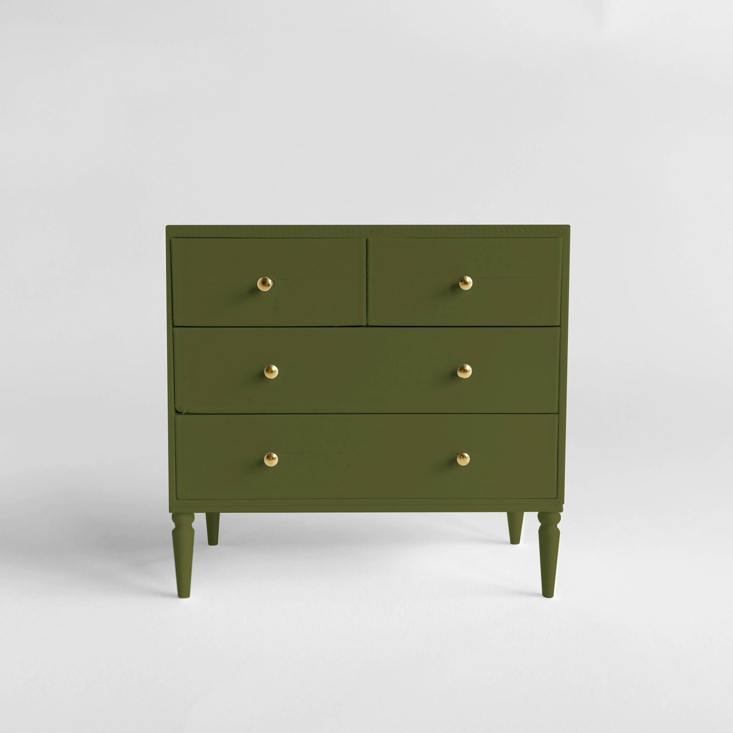 1:12 Scale Dollhouse Dresser, 4-Drawer