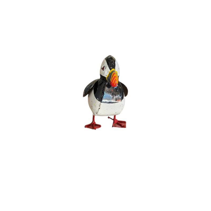 METAL MEDIUM PUFFIN BIRD