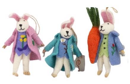 Ornament - Easter Decor - Pastel Bunny
