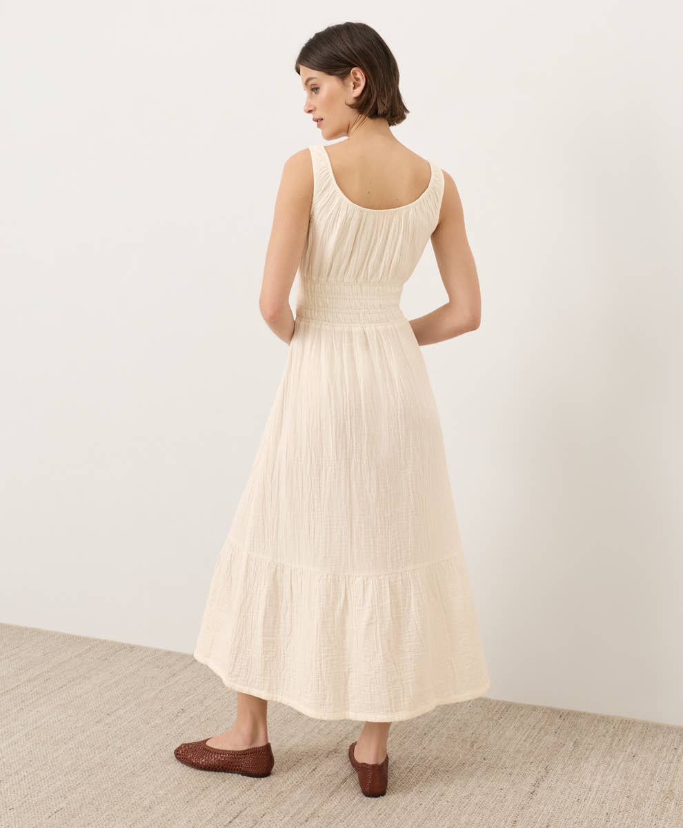 Women's Coastal Double Gauze Cami Dress