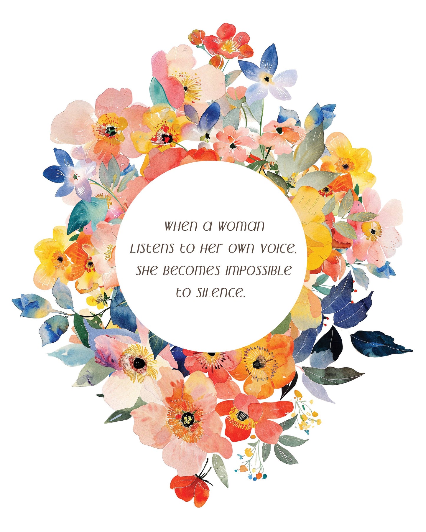 Mothers Day All-in-One Watercolor Paint Set- Her Own Voice